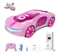 Kisss New Energy Concept Simulation RC Drift Car, 2.4G Full-Proportional Wireless Remote Control Drifting Car, Racing RC Sports Cars with Charging Station Double Spray, Gift -RTR