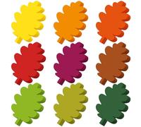 Kisston 360 Pcs Maple Leaves Cutouts Paper 3.9 Inch Assorted Color Fall Leaf Cut Outs Maple Leaves Shaped Die Cuts Paper for Thanksgiving DIY Kids Craft Projects Classroom Decor (Leaves)