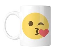 Kissy Face Emoji 11 oz. Mug (1 Mug)