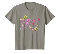 Kissy Missy Cat-Bee & Mommy Long Legs Skating Kids T-Shirt