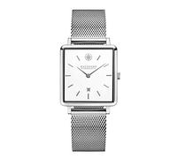 Kistanio Carré SI-WH-M Women's Watch with Milanese Strap Date Stainless Steel Sapphire Glass