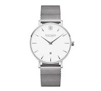 Kistanio Moyen SI-WH-M Women's Silver Watch Stainless Steel Sapphire Glass with Milanese Strap