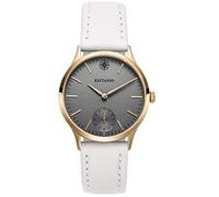 Kistanio Stratolia STR-31-037 Women's Watch with Leather Strap Analogue Sapphire Glass Champagne Silver Grey