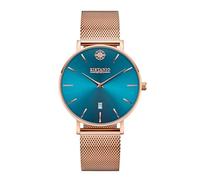 Kistanio Women's Watch Moyen Rose Azure Stainless Steel Sapphire Glass with Milanese Strap RG-AZS-M