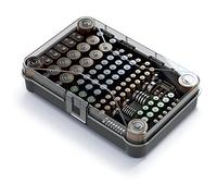 Kistenberg Battery Box KBB03 Battery Organizer - 115 Slots for Batteries, 295 mm x 195 mm x 70 mm