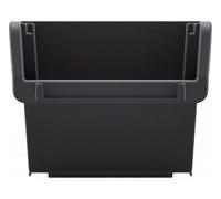 KTR50-S411 Container: Cuvette Black 490x298x210mm TRUCK KISTENBERG