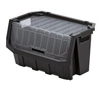 Kistenberg Multifunctional Stacking Container for Small Parts Plastic Transparent Lid 396 x 290 x 280 cm (L x W x H)