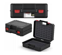 (Model 2) Plastic Power Tool Storage Case Empty Box Electric Drill Holder Foam Organiser