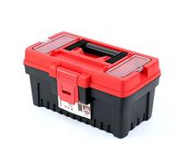Kistenberg Toolbox with Tool Carrier, Organiser in Lid, Ergonomic Handle, ABS Closure, 269 x 177 x 155 mm