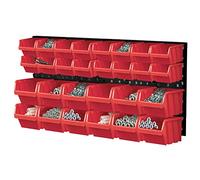 Kistenberg Tools and Storage Board, Black and Red (KI178)