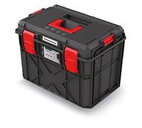 Kistenberg Tool Box - Workshop Box (Metal Hinges, Includes Separators and Trays, Load Capacity 50 kg, X-Block Pro, Dimensions: 546 x 380 x 407 mm)