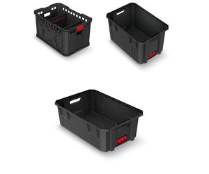 Kistenberg XBlock Modular Rolling Toolbox Wheels Various Polypropylene Lockable