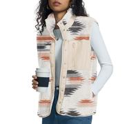 Kistore Womens Fleece Gilet Winter Going Out Tops for Women UK Sleeveless Jacket Ladies Gilets 2025 Trendy Fashion Printed XL