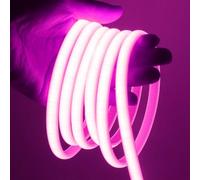 KISUFU 220V COB Neon Light Strip, 288 LEDs/m IP67 Waterproof Flexible 50cm Cuttable Rope Light with UK Plug for Shelf, Cabinet, Boat, Patio, Club, Bar, Outdoor Decor.