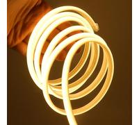 KISUFU COB LED Strip Light, AC 220V-240V IP65 Waterproof 288 LEDs/m 50cm Cuttable Neon Rope Light for Bathroom Cupboard Kitchen Building Lighting Decoration.