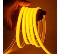 KISUFU COB LED Strip Light, AC 220V-240V IP65 Waterproof 288 LEDs/m 50cm Cuttable Neon Rope Light for Bathroom Cupboard Kitchen Building Lighting Decoration.