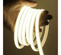 KISUFU COB LED Strip Light, AC 220V-240V IP65 Waterproof 288 LEDs/m 50cm Cuttable Neon Rope Light for Bathroom Cupboard Kitchen Building Lighting Decoration.