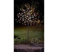 Kiswa collection 6ft Blossom Tree 352 LED Lights - White Light Garden Decoration, Indoor/Outdoor Decorative Tree for Pathways, Patios, and Events (Warm White, 6-Feet), G-0400