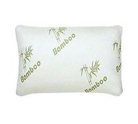 Kiswa collection Hollow fiber Filled Bamboo Pillow | Orthopaedic Firm Neck & Head Support | Luxury Bed Pillow with Cover | Anti-Allergy for Side & Back Sleepers