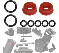 KIT 11 GASKETS MAINTENANCE GROUP DRAINAGE VALVE INFUSION UNIT PISTON PERCOLATION INTAKE NOZZLE TUBE COFFEE MACHINE REPLACEMENT COMPATIBLE WITH JURA IMPRESSA AEG KRUPS ETC…