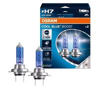Kit 2 Bulbs H7 12V 80W Osram 5000K Pair for Car Headlights 50% More Visibility