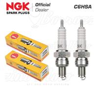 Kit 2 Candles C6HSA Original Candle NGK Yamaha XV Virago 250 2001-2014