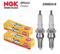 Kit 2 Candles NGK CR8EH-9 Original Candle Honda FJS Silver Wing 600 2001-2010
