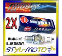 Kit 2 Candles Ngk Iridium Dcpr7Eix American Performance Cycle High Roller 1819