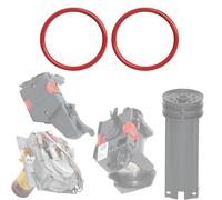 KIT 2 GASKETS MAINTENANCE DIFFUSER GROUP PISTON HEATING BLOCK COFFEE MACHINE REPLACEMENT COMPATIBLE WITH DELONGHI AEG PHILIPS ETC… (ROSSE)