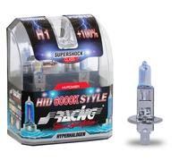 Kit 2 HID STYLE Lights Xenon Effect 12V H1 55W 6000K Simoni Racing