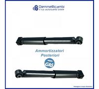Kit 2 Rear Shock Absorbers for Dacia Duster 2WD - 2010 -> 2017
