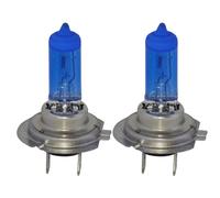 Kit 2 Xenon Effect White Light Bulbs 12V H7 55W 4200K Blue Ice Simoni Racing
