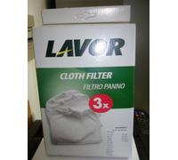 Kit 3 Filters IN Cloth For Vacuum Cleaners Wet Vacuum Lavorwash Twenty Freddy