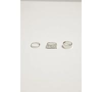 Kit 3 rings Mister Tee Argenté L/XL