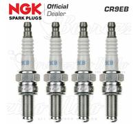 Kit 4 Candles NGK CR9EB Original Candle MV Agusta Brutale R 990 2010-2011