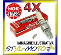 Kit 4 Candles NGK Spark Plug Racing IMR9A-9H CBR 600 F Engine 2242873PC35 2003
