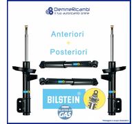 Shock absorber Front Axle Top pin 22-167071 BILSTEIN for RENAULT CLIO III