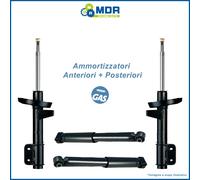 Kit 4 Shock Absorbers Front + Rear for Kia Rio - UB - 2011 -> 2017