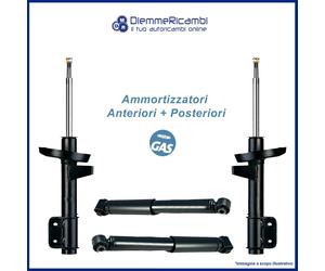 Kit 4 Shock Absorbers Front + Rear for Mazda CX-7 06->