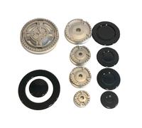 Kit 5 Burners Flame Divider 4 Fire + Triple Crown For SMEG