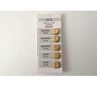 KIT 5 NOZZLES KITCHEN GAS CNG 8 MB ARISTON hob 4 FIRES+OVEN