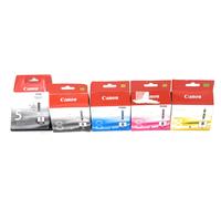 Kit 5 Original Colors Pgi-5 Cli-8 For Mp610/Mp810/Mp900/Mp970/Pro 9000/Ip6700