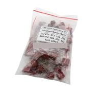 KIT 50PC=10value*5PCS Metallized Polyester Film Capacitors CBB Assortment Kit 400V 10nF 3.3UF BIANMTSW