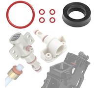 KIT 6 GASKETS CARE INFUSION GROUP SUPPORT VALVE WATER TANK COFFEE MACHINE REPLACEMENT COMPATIBLE WITH PHILIPS SAECO SPIDEM MIELE GAGGIA KRUPS SOLIS BOSCH SIEMENS ETC…