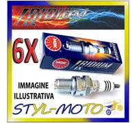Kit 6 Spark Plugs NGK Iridium BKR6EIX-11 GL 1800 Goldwing Airbag SC47 1800 2006