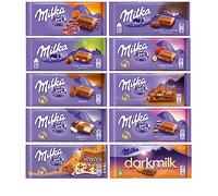 Kit 8 Chocolate Milka Bar 100g Imported - Various Flavors