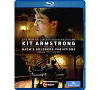 Kit Armstrong - Johann Sebastian Bach: Kit Armstrong performs Bach's Goldberg Variations and its predecessors [Blu-ray] [Region Free]