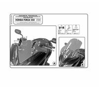 Kit Attachments Givi Windshield FITS HONDA Forza 250 X / ex 08/11