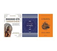 Kit Bhagavad-gita + O Profeta - Khalil Gibran: Edição + O Profeta: A obra m