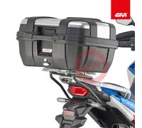 Givi Monolock/monokey Honda Crf1100l Africa Twin/crf1100l Africa Twin Adventure Sports Top Case Rear Fitting Black